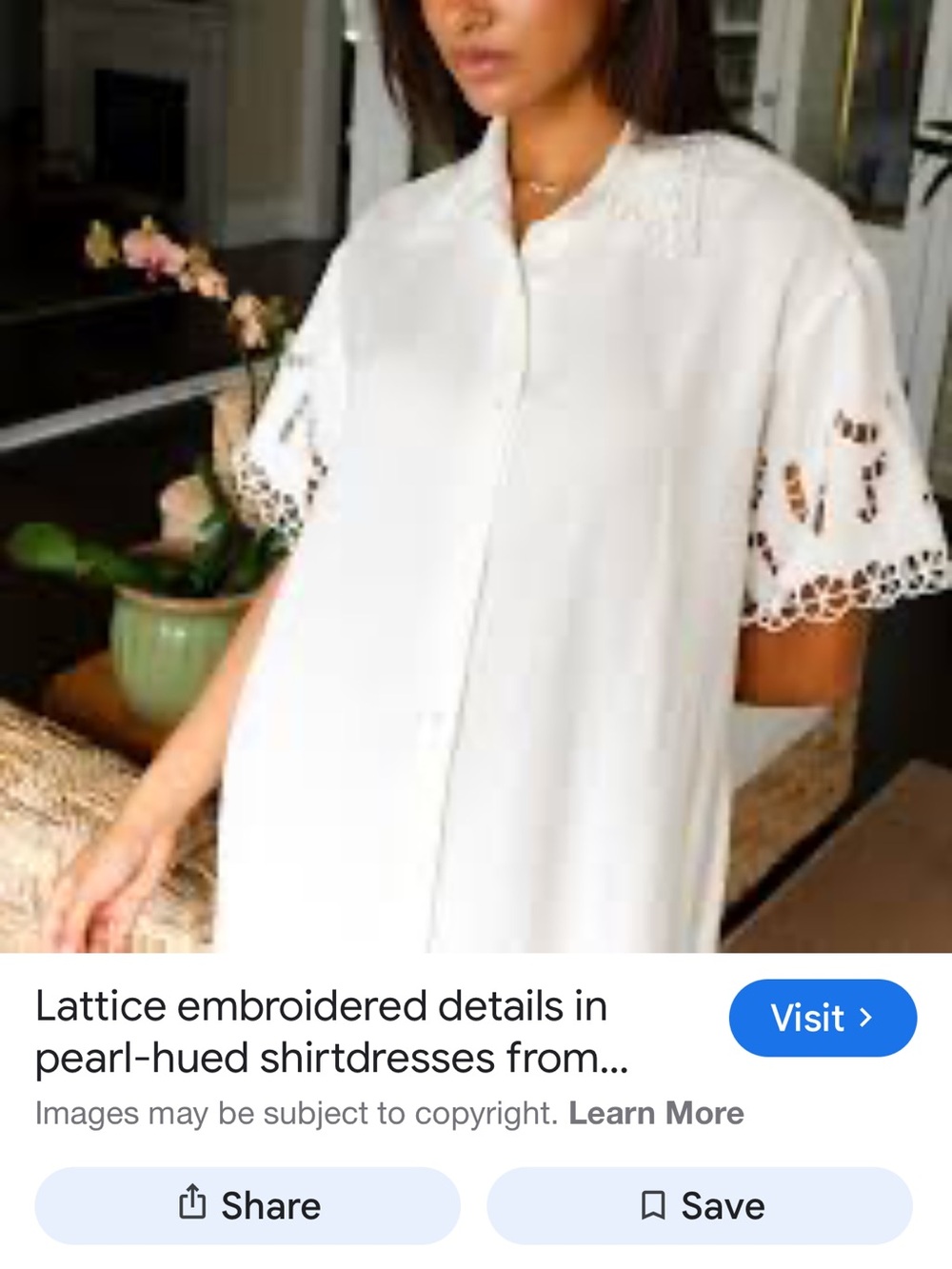 MAGASCHONI 🔥 Embroidered Details Shirt Dress - Picture 13 of 13